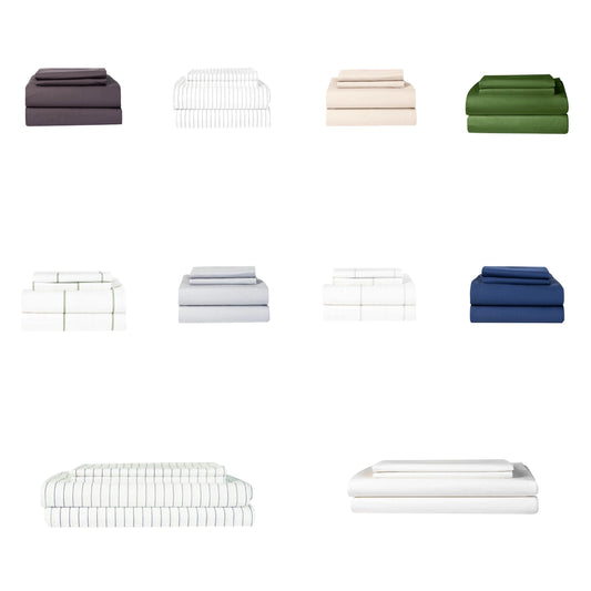 Essential Organic Percale Collection Sheet Set